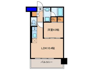 プレジオ都島北通の物件間取画像